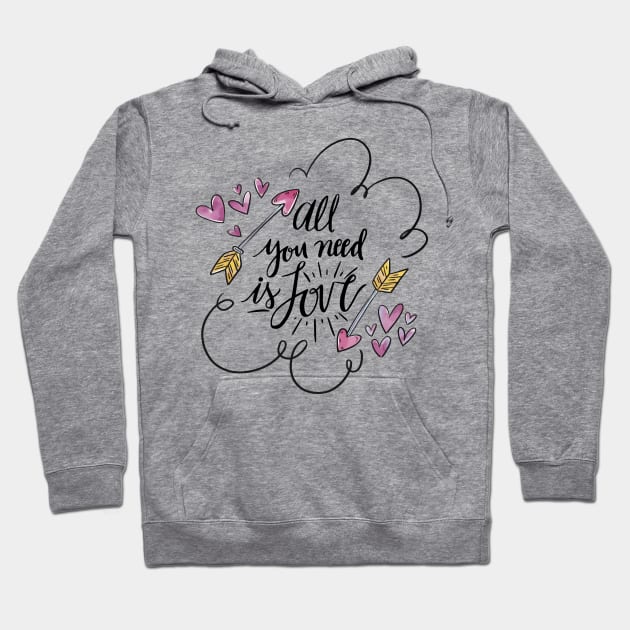 All you need is love Hoodie by koolgifts